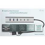 i-Tec USB-C/USB-A Charging Metal HUB 7 Port (3x USB-C, 4x USB-A)