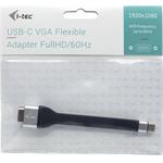 i-Tec USB-C VGA Flat Video Adapter 60Hz 1x VGA 4K Ultra HD TB3 compatible