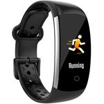 iGET FIT F2 smartwatch, čierne