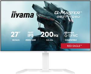 iiyama G-Master/GB2771QSU-W1/27"/IPS/QHD/200Hz/0,5ms/Bílá/3R