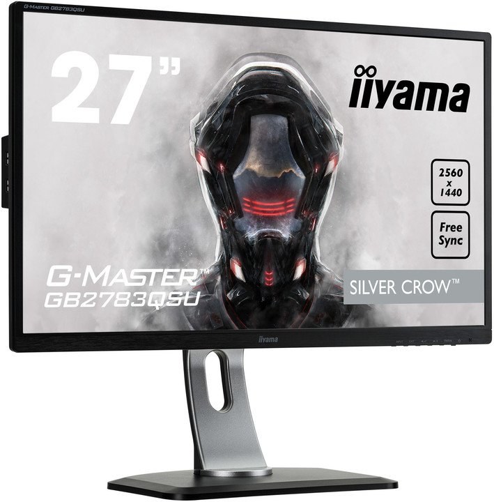 iiyama G-Master GB2783QSU-B1, 27", HDMI, DP, USB, repro