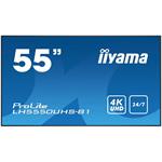 Iiyama LH5550UHS-B1, 55"