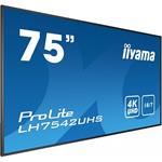 iiyama LH7542UHS-B1 75", čierny