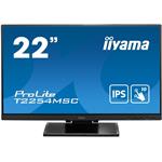 iiyama ProLite T2254MSC-B1AG - LED monitor - 22" (21.5" zobrazitelný) - dotykový displej - 1920 x 1080 Full HD (1080p) @ 60 Hz -