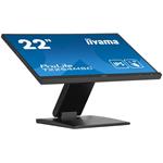 iiyama ProLite T2254MSC-B1AG - LED monitor - 22" (21.5" zobrazitelný) - dotykový displej - 1920 x 1080 Full HD (1080p) @ 60 Hz -