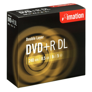 Imation DVD+R DL 8.5GB 8x, Normální Box