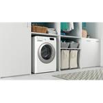 Indesit BWSE 71295X WSV EU, spredu plnená pračka, 7 kg