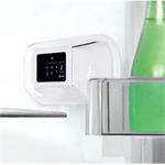 Indesit LI9 S1E S, chladnička kombinovaná, strieborná