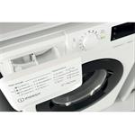 Indesit MTWE 81484 WK EE, spredu plnená práčka, 8kg