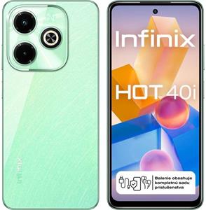 Infinix Hot 40i, 128 GB, zelený