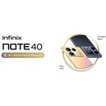 Infinix Note 40, 8 GB, 256 GB, sivý