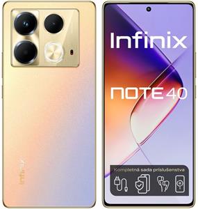 Infinix Note 40, 8 GB, 256 GB, zlatý