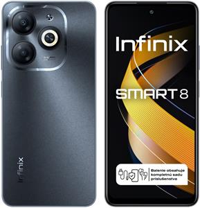 Infinix Smart 8, 64 GB, čierny