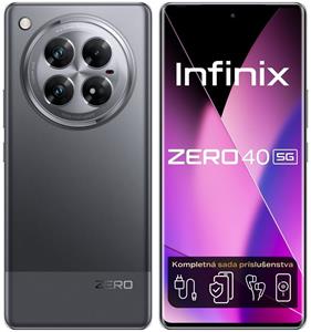 INFINIX Zero 40 5G, 12GB, 512GB, čierny