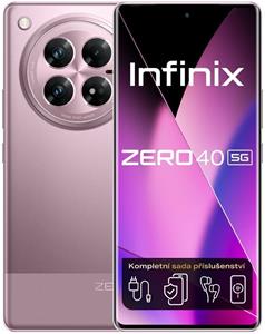 INFINIX Zero 40 5G, 12GB, 512GB, ružový