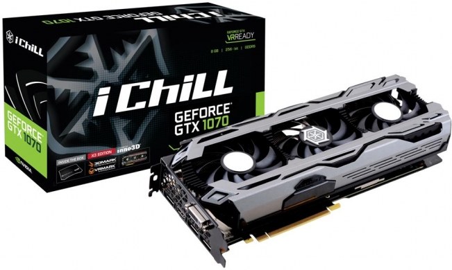 Inno3D iChill GeForce GTX 1070 X3, 8GB