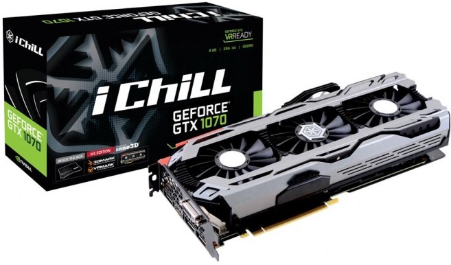 Inno3D iChill GeForce GTX 1070 X4, 8GB