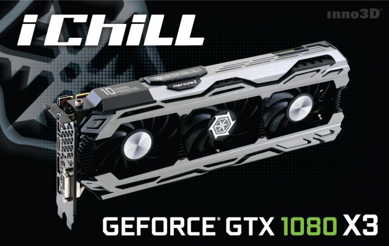 Inno3D iChill GeForce GTX 1080 X3, 8GB