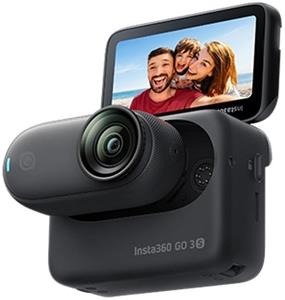 Insta360 GO 3S, mini magnetická športová kamera, 64GB, čierna