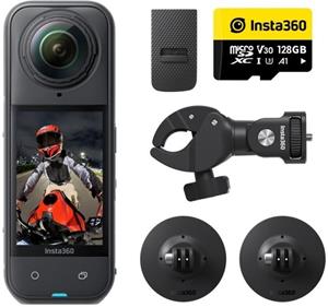Insta360 X5 motocyklový balíček, športová kamera X5 + príslušenstvo na motorku
