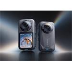 Insta360 X6 Standard Bundle, športová kamera, čierna