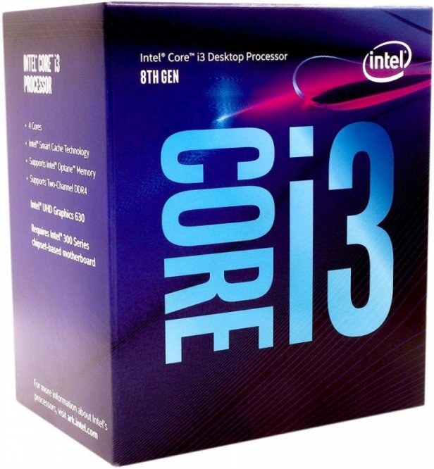 Intel Core i3-8100, Box