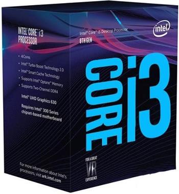 Intel® Core™i3-8350K - rozbalené