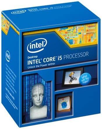 Intel® Core™i5-4670K processor, 3,40GHz,6MB,LGA1150 BOX, HD Graphics 4600 (bez chladiča)