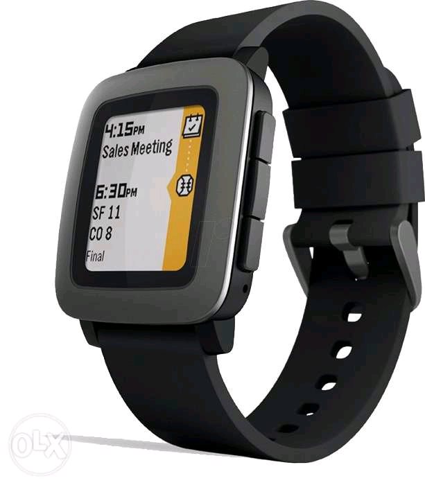 Inteligentné hodinky Pebble Time SmartWatch, čierne