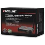 Intellinet Wireless 150N 4-Port Router,150 Mbps, QoS, 4-Port 10/100 Mb