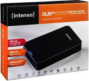 Intenso MemoryCenter 4TB, čierny