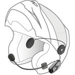 Interphone U-COM3 bluetooth headset pre zatvorené a otvorené prilby s HD reproduktormi