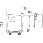 Inverto Premium Twin Universal 40 mm PLL
