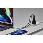 INVZI GanHub nabíjačka, 100W, EU/UK/AU/US, čierna