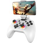 iPega 9111B, bluetooth RGB gamepad pre Android, iOS, PS3, PS4, PC, N-Switch, biely
