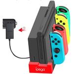 iPega 9186, nabíjacia stanica pre N-Switch a Joy-con, čierno-červená