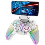 iPega 9666BH Bluetooth RGB Gamepad pre Android, iOS, PS3, PS4, PC, N-Switch, biely