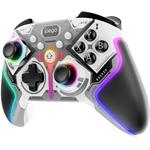 iPega 9666HH Bluetooth RGB Gamepad pre Android, iOS, PS3, PS4, PC, N-Switch, sivý
