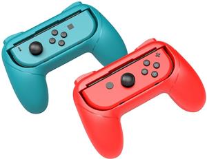 iPega Grip pre Joy-Con ovládače, 2ks, modrý a červený