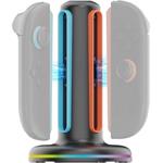 iPega SW2052 nabíjacia stanica s RGB pre JoyCon ovládače Nintendo Switch 2, čierna