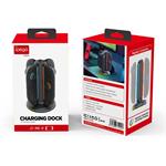 iPega SW2052 nabíjacia stanica s RGB pre JoyCon ovládače Nintendo Switch 2, čierna