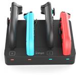 iPega SW2081 nabíjacia stanica pre JoyCon ovládače Nintendo Switch 1/2, čierna