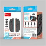 iPega SW2083A silikónové krytky JoyCon ovládačov pre Nintendo Switch 2, čierne
