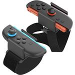 iPega SW2136 športové pásky pre Nintendo Switch 2 JoyCon, čierne