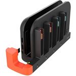 iPega SW2185, nabíjacia stanica pre JoyCon ovládače Nintendo Switch 2, čierna