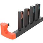 iPega SW2185, nabíjacia stanica pre JoyCon ovládače Nintendo Switch 2, čierna