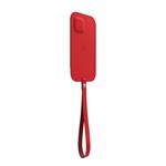iPhone 12 mini Leather Sleeve wth MagSafe RED