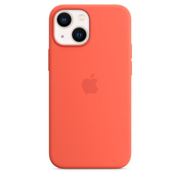 iPhone 13 Silicone Case w MagSafe – Nectarine