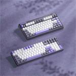 IQUNIX F97, bezdrôtová mechanická herná klávesnica, US layout, Lavandin