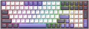 IQUNIX F97, bezdrôtová mechanická herná klávesnica, US layout, Lavandin